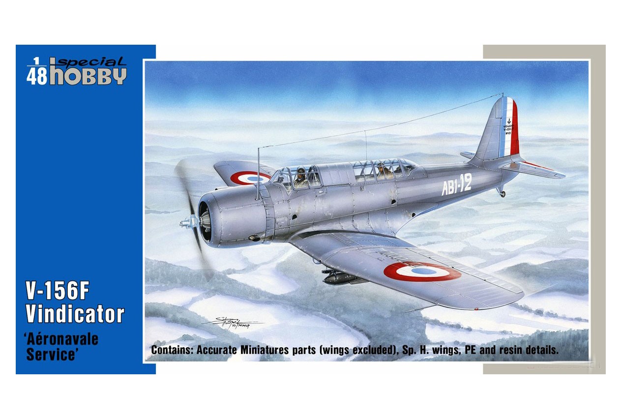 SH48213  авиация  V-156F Vindicator ‘Aeronavale Service’  (1:48)