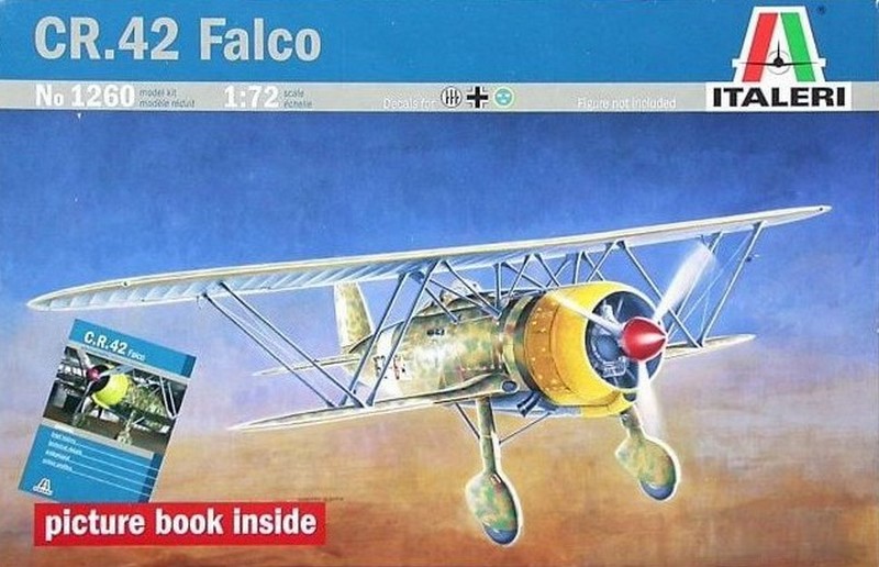 1260  авиация  CR.42 Falco  (1:72)