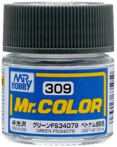 C309  краска 10мл  GREEN FS34079