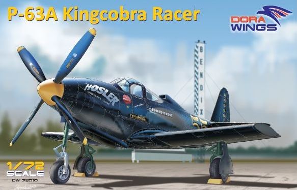 DW72010  авиация  Bell P-63A Kingcobra Racer  (1:72)