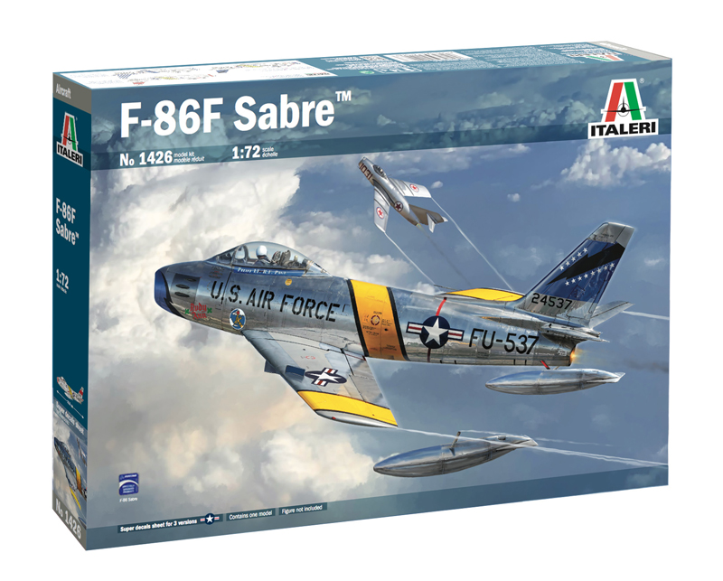 1426  авиация  F-86F Sabre  (1:72)