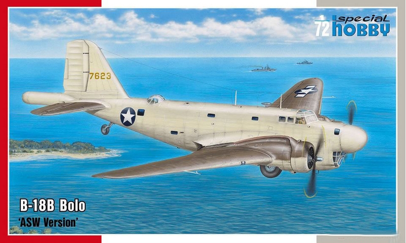 SH72230  авиация  B-18B Bolo "ASW version"  (1:72)