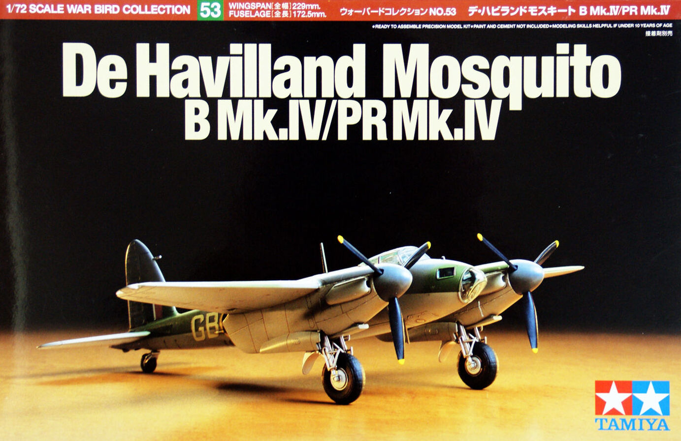 60753  авиация  Mosquito B Mk.IV (1:72)
