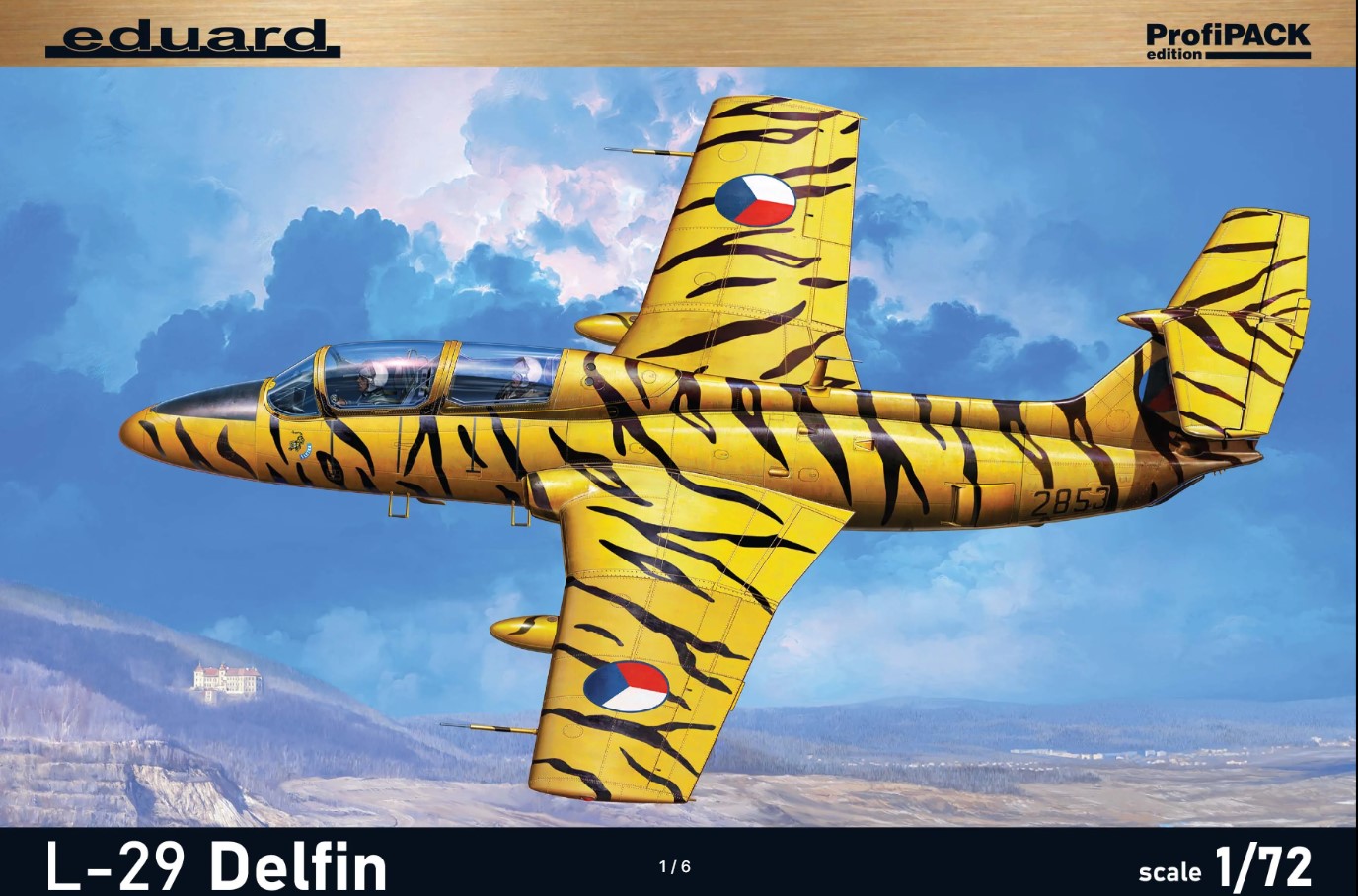 7096  авиация  L-29 Delfin  (1:72)