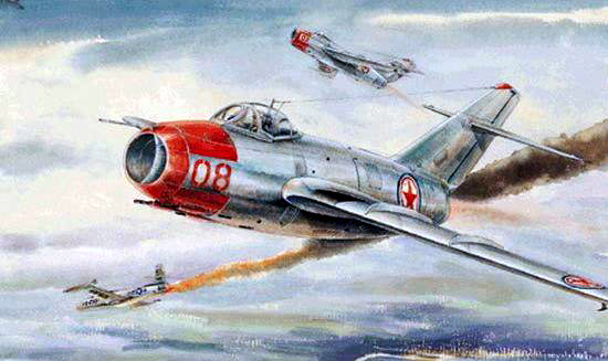 02806  авиация  M&G-15 bis Fagot-B  (1:48)