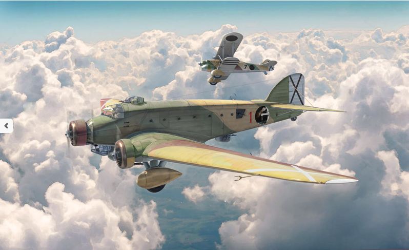 1388  авиация  SM.81 PIPISTRELLO  (1:72)