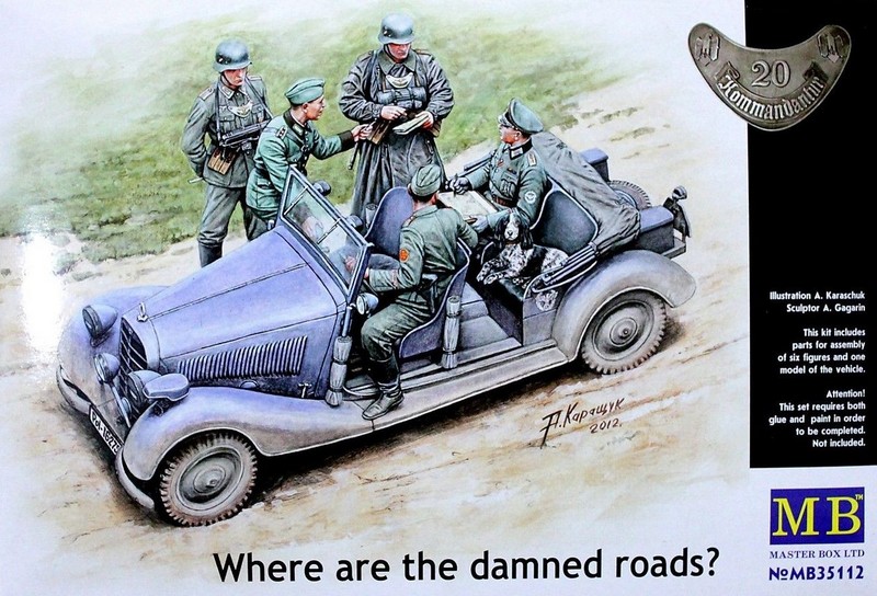 MB35112  фигуры  Где проклятые дороги?  (1:35)