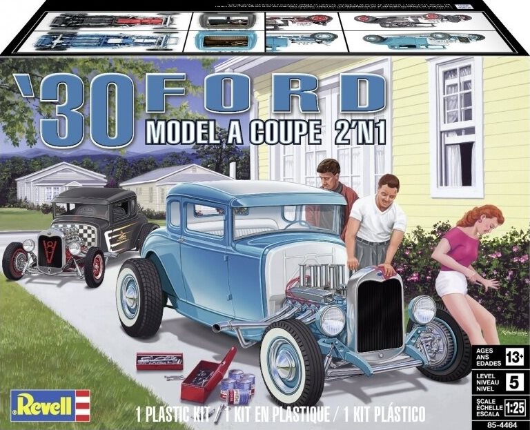 14464  автомобили и мотоциклы  1930 Model A Coupe  (1:25)