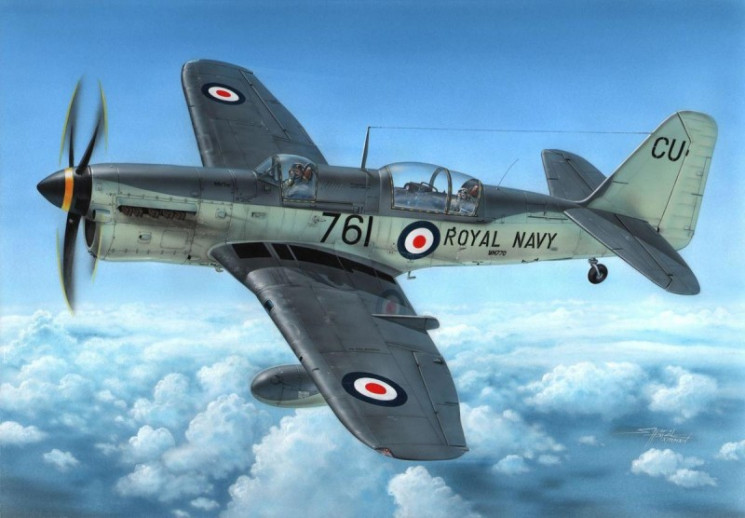 SH48130  авиация  Fairey Firefly AS Mk.7 Antisubmarine version  (1:48)