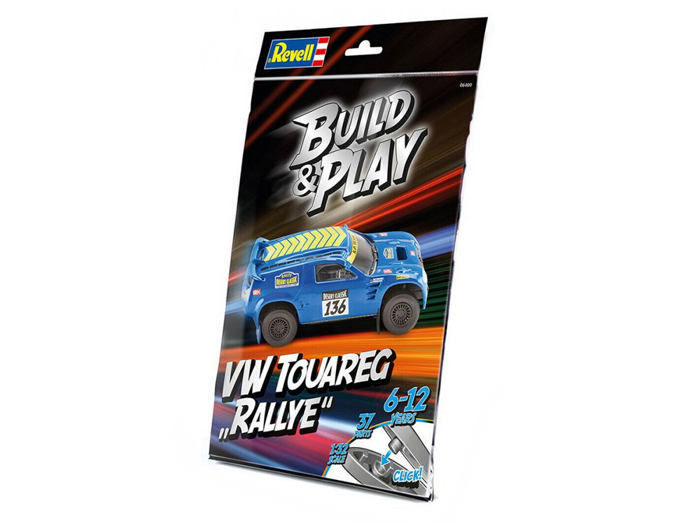 06400  автомобили и мотоциклы  Раллийный внедорожник Volkswagen Touareg  (1:32)