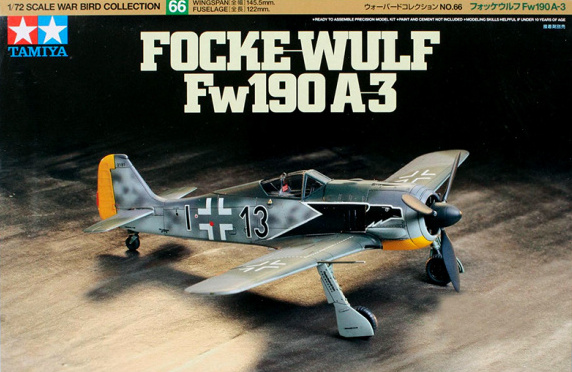 60766  авиация  Focke-Wulf  Fw190  A-3  (1:72)