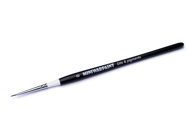 T-015  кисти  Кисть MiniWarPaint серии OILS & PIGMENTS №0