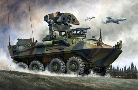 00372  техника и вооружение  БТР LAV-АТ (1:35)