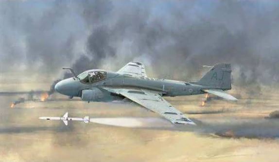 1392  авиация   A-6E TRAM Intruder  (1:72)