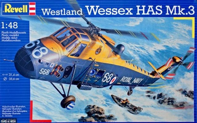 04898  авиация  Westland Wessex Mk.3  (1:48)