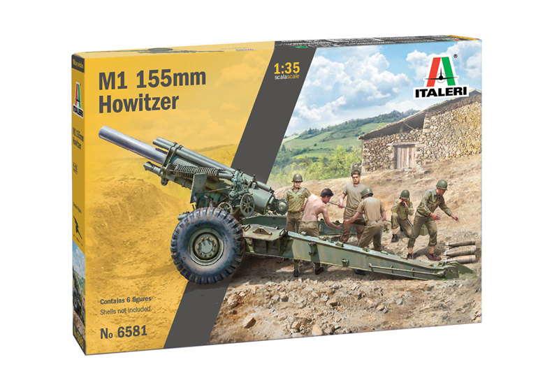 6581  техника и вооружение  M1 155mm Howitzer  (1:35)