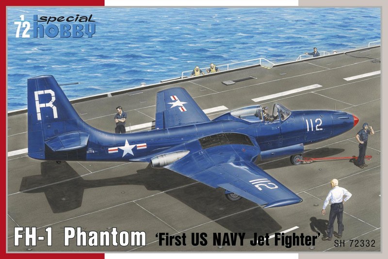 SH72332  авиация  FH-1 Phantom "First US NAVY jet fighter"  (1:72)