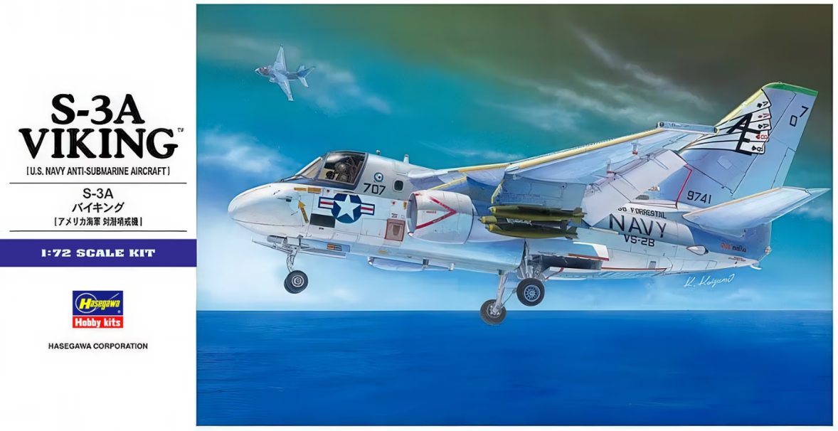 00537  авиация  S-3A Viking  (1:72)