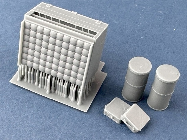 A35-044  дополнения из смолы  Garford-Putilov MG compartment interior  (1:35)