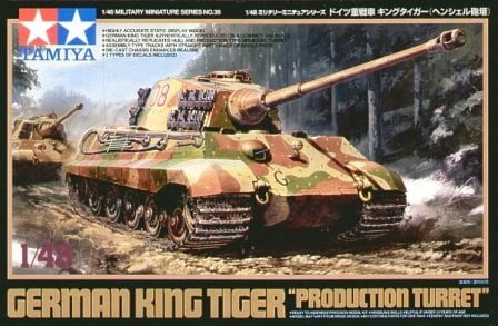 32536  техника и вооружение  Pz.Kpfw. VI Ausf.B King Tiger Henschel (1:48)