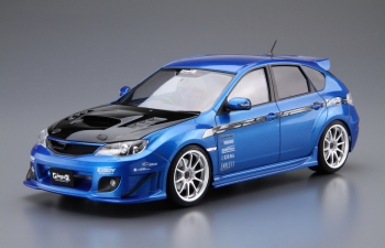 05875  автомобили и мотоциклы  Ings GRB Impreza WRX STI '07  (1:24)