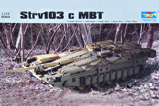 07220  техника и вооружение  Strv-103c (1:72)