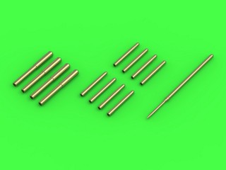 AM-48-127  металлические стволы  ПВД и стволы 20мм пушек для A-1 Skyraider  (1:48)