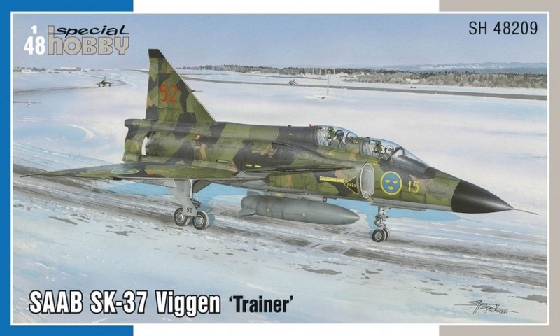 SH48209  авиация  SK-37 Viggen Trainer  (1:48)