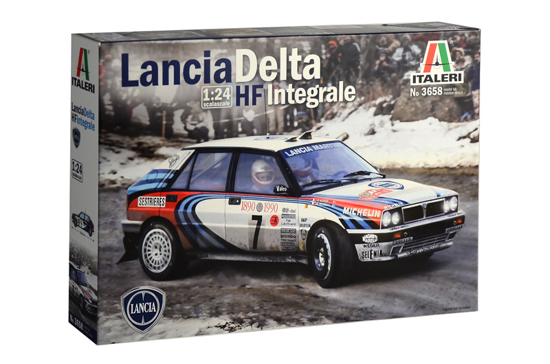 3658  автомобили и мотоциклы  LANCIA DELTA HF INTEGRALE  (1:24)