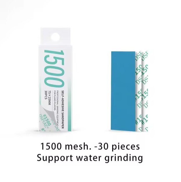 XSP-1500  ручной инструмент  Самоклеющаяся наждачная бумага #1500. 30 шт. 75*25мм