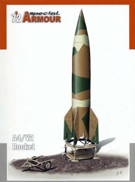 SA72003  техника и вооружение  A4/V2 Rocket  (1:72)