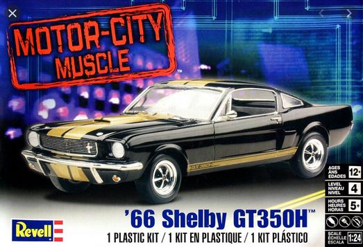 12482  автомобили и мотоциклы  1966 Shelby Mustang GT350H  (1:24)