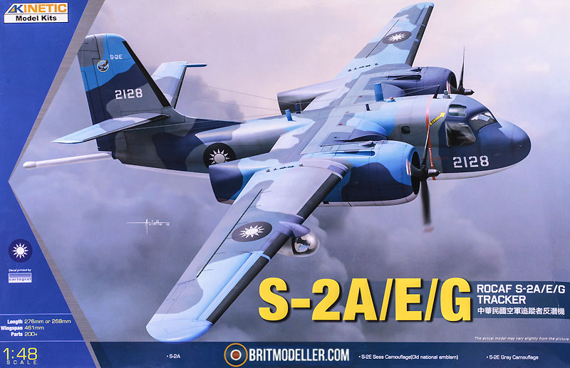 K48074  авиация  ROCAF S-2A/E/G Tracker  (1:48)