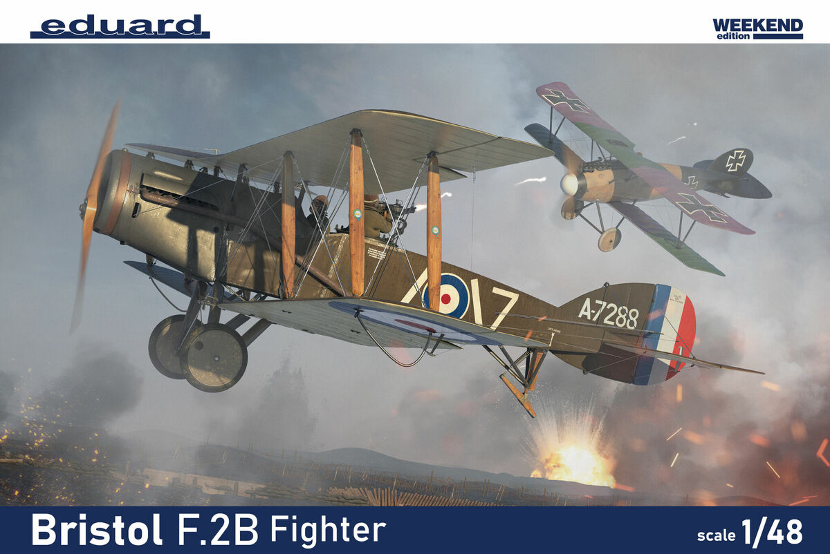 8452  авиация  Bristol F.2B Fighter WEEKEND edition  (1:48)