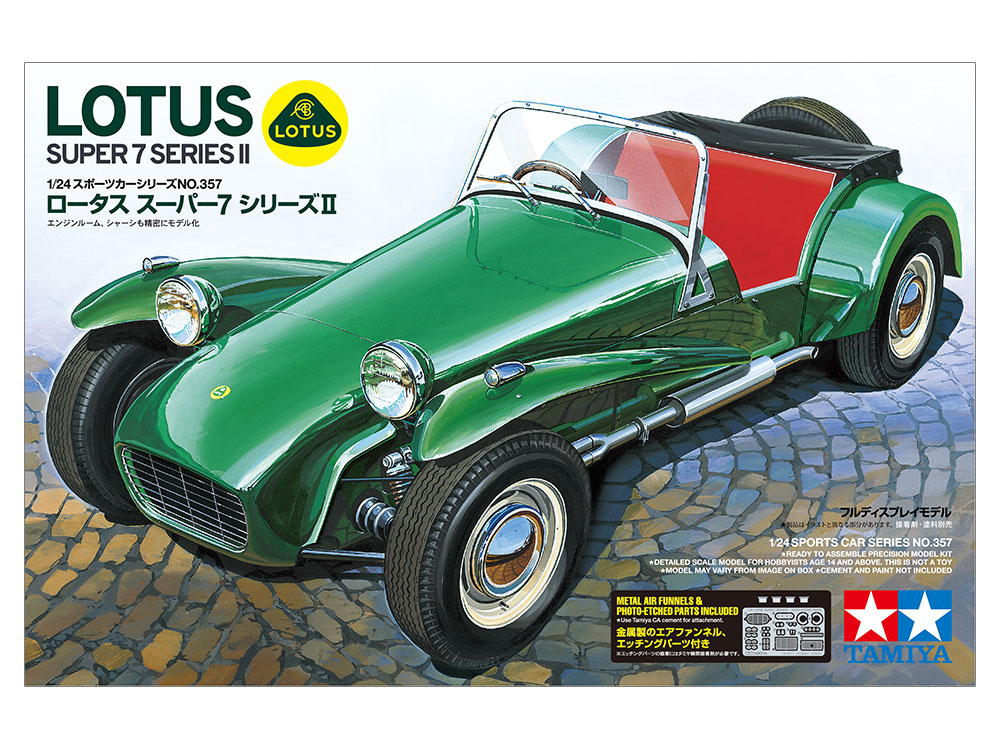 24357  автомобили и мотоциклы  Lotus Super 7 Series II  (1:24)