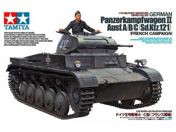35292  техника и вооружение  Pz.II ausf.A/B/C (1:35)