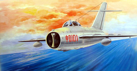 02205  авиация  F-5 Fighter (M&G-17F)  (1:32)