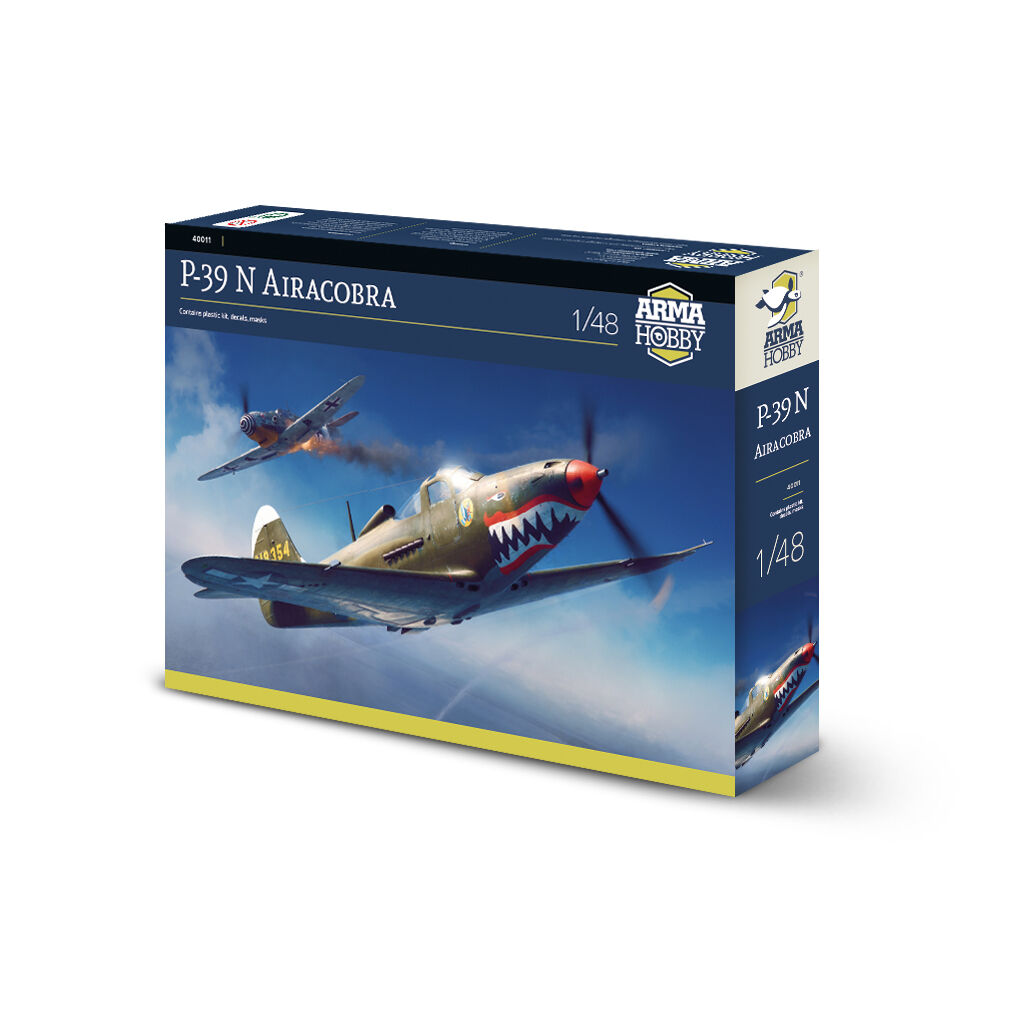 40011  авиация  P-39N Airacobra  (1:48)