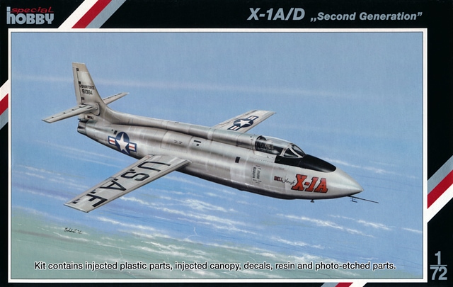 SH72160  авиация  X-1A/D "Second Generation"  (1:72)