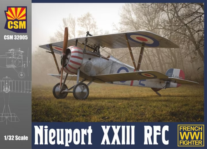 CSM32005  авиация  Nieuport XXIII RFC  (1:32)