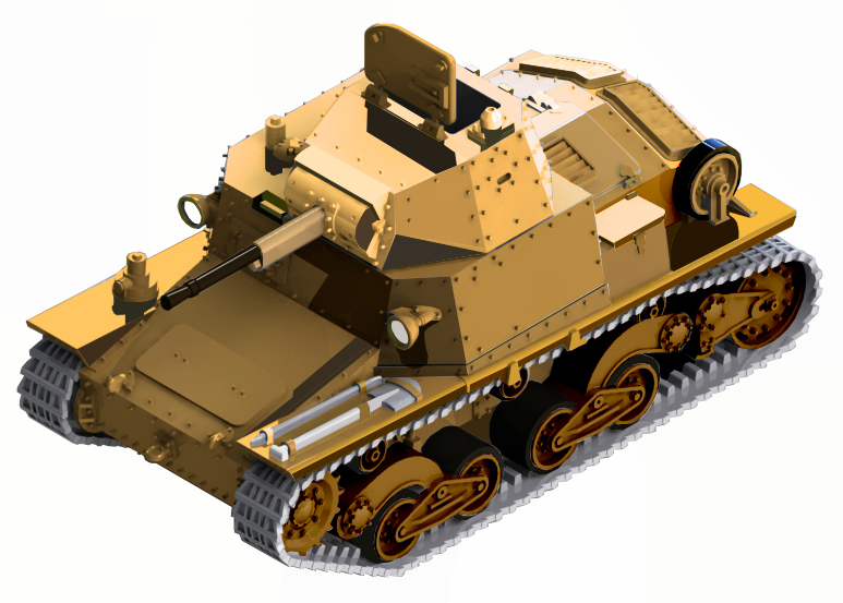 72050  техника и вооружение  Carro Armato L6/40  (1:72)