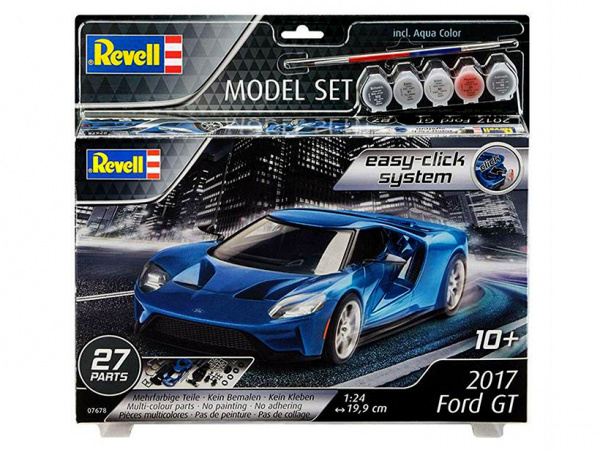 67678  автомобили и мотоциклы  2017 F GT MODEL SET  (1:24)