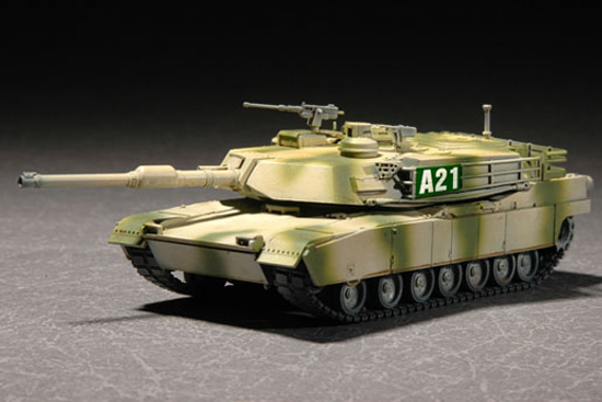 07279  техника и вооружение  М1А2 "Абрамс" (1:72)