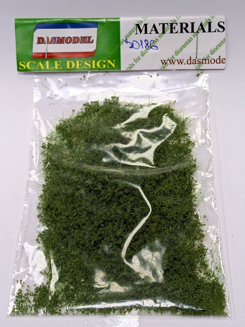 30186  материалы для диорам  Заросший участок травы, зелёный / 8мм
