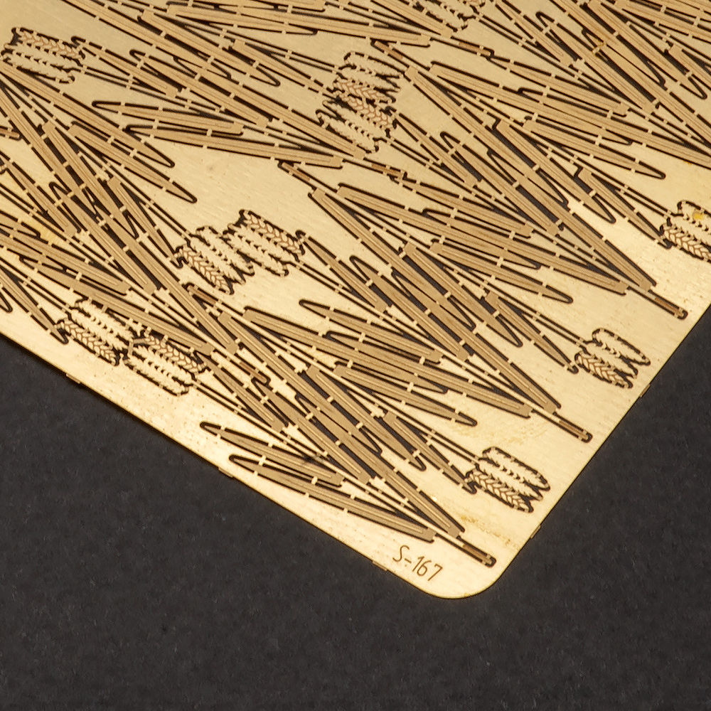 S-167  фототравление  ПШЕНИЦА, РАЗМЕР L