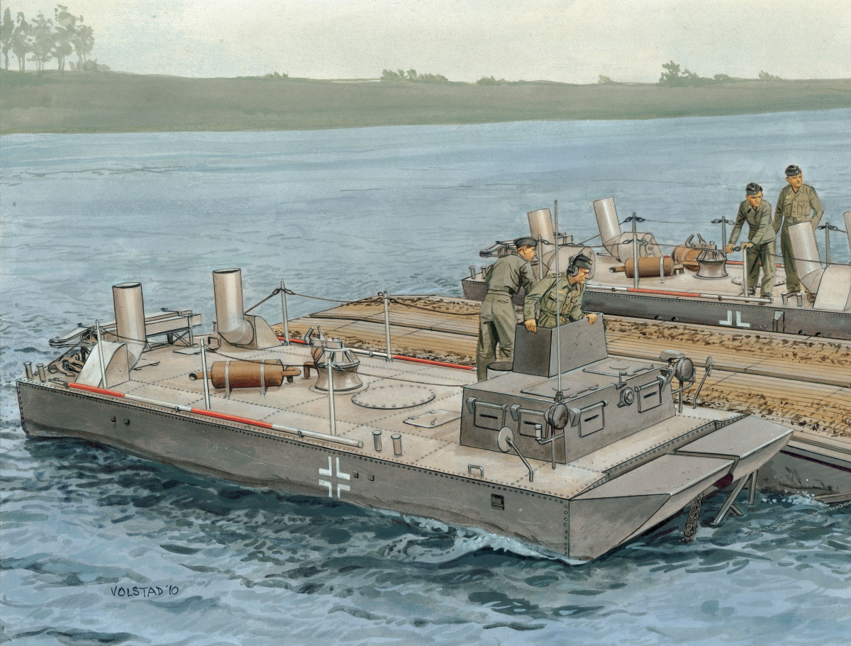 7490  техника и вооружение  Panzerfahre Gepanzerte Landwasserschlepper  (1:72)