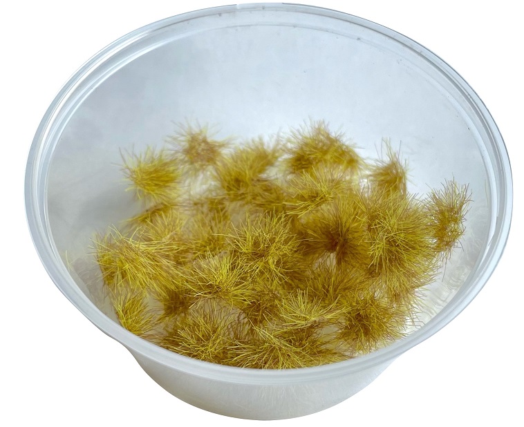 30136  материалы для диорам  Кочки травы, осенние, 6мм/50шт.