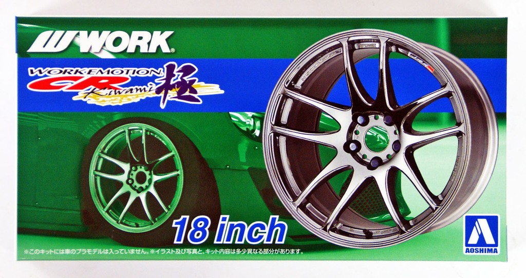 05300  дополнения из пластика  Work Emotion CR Kiwami 18inch  (1:24)