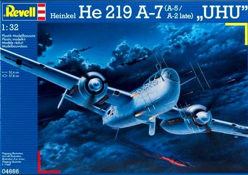 04666  авиация  Heinkel He219 A-7 'UHU'  (1:32)