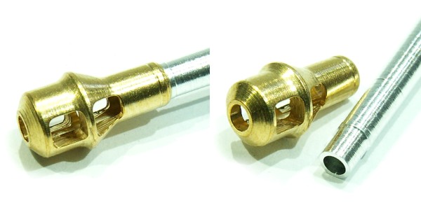 72B40  металлические стволы  12,8сm L/40  Stuer Emil  (1:72)